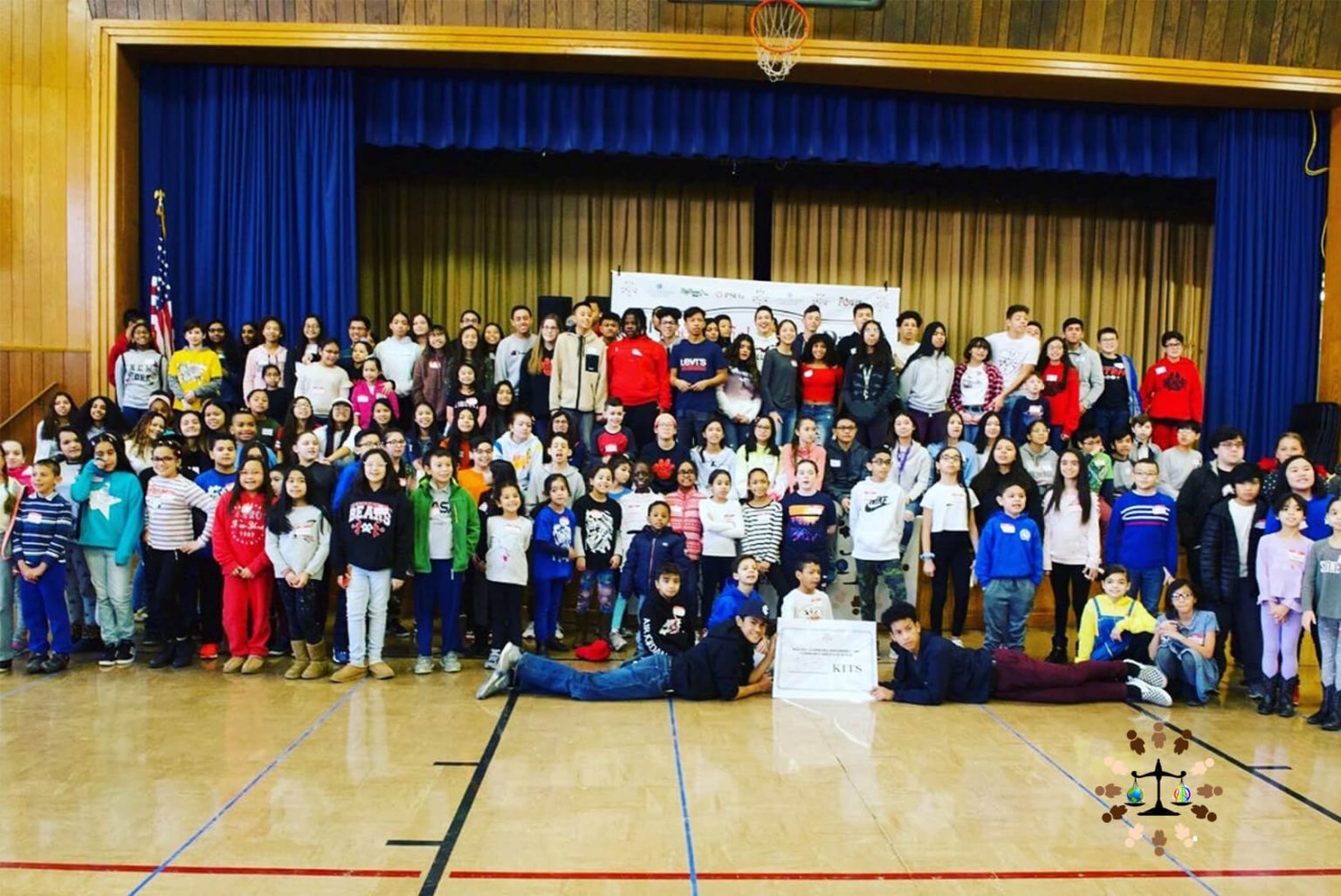 MLK Day Event in Gymnasium