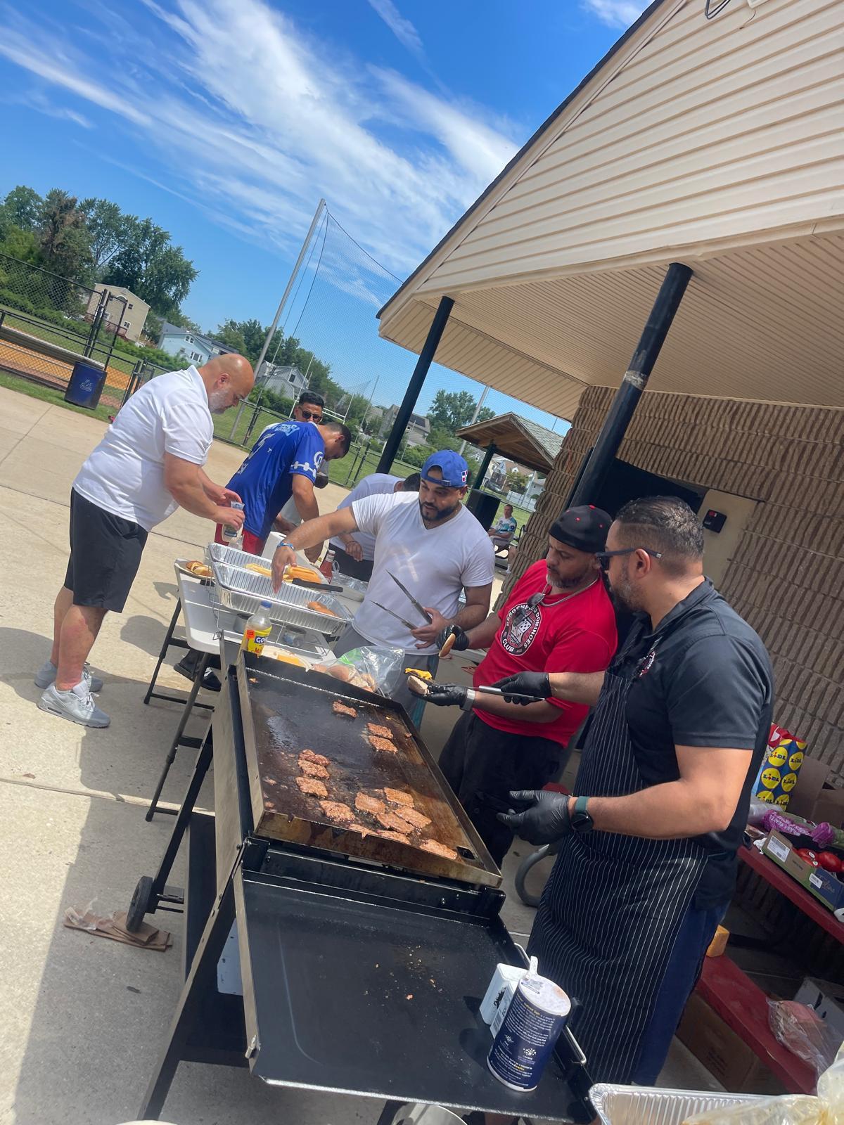 Dominoes in the Park Gathering
