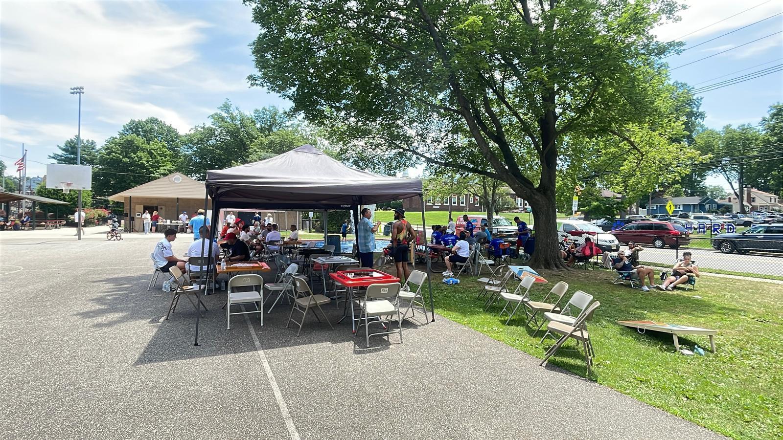 Dominoes in the Park Community