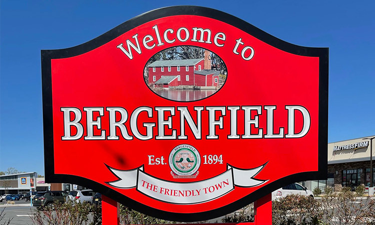 Bergenfield Welcome Sign